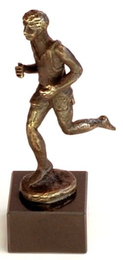 Marathonloper Bronzensculptuur MA453